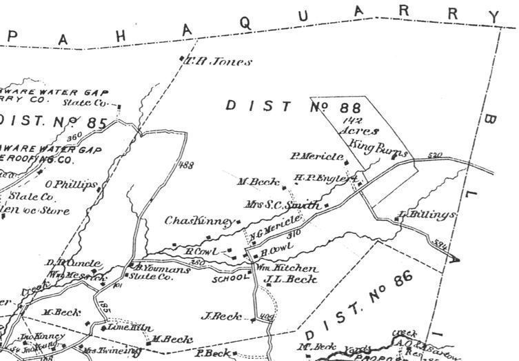 DISTRICT 88 1874 Map
